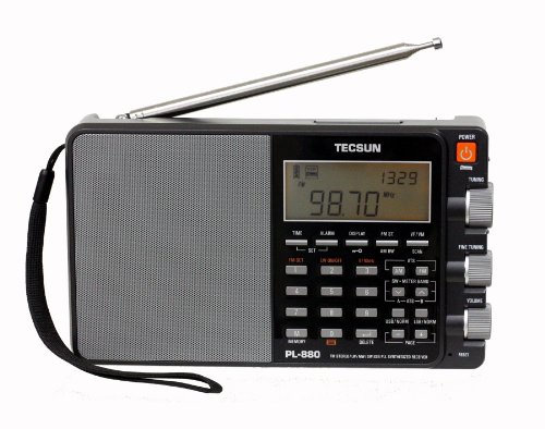 Product Cover Tecsun PL880 Portable Digital PLL Dual Conversion AM/FM, Longwave & Shortwave Radio with SSB (Single Side Band) Reception