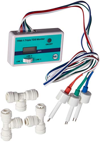 Product Cover HM Digital Triple Inline RO/DI TDS Monitor with 1/4 inch T-Fittings