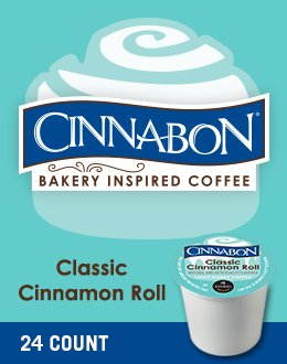 Product Cover Cinnabon Classic Cinnamon Roll K-Cup Coffee