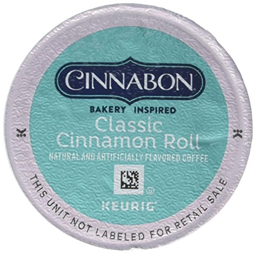 Product Cover Cinnabon Classic Cinnamon Roll K-Cup Coffee (96 count)