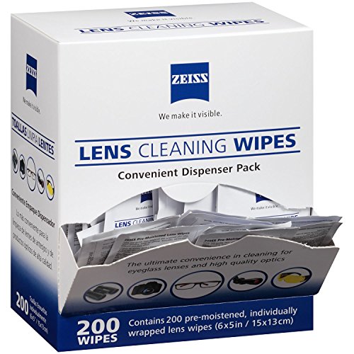 Product Cover ZEISS Lens Wipes - 200 Pre-Moistened Eyeglass Cleaning Wipes