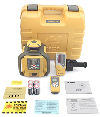Product Cover Topcon 313990753 RL-SV2S High Accuracy and Value Dual Slope Laser Level