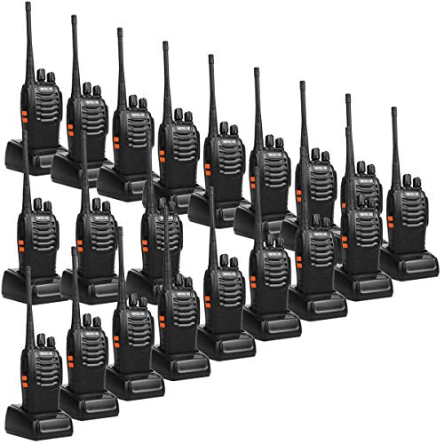 Product Cover Retevis H-777 2 Way Radios UHF Long Range Two-Way Radios 16CH Emergency Portable Radios Walkie Talkies Set (20 Pack) with USB Charging Base