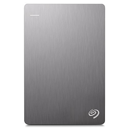 Product Cover Seagate 2TB Backup Plus Slim (Silver) USB 3.0 External Hard Drive for PC/Mac with 2 Months Free Adobe Photography Plan