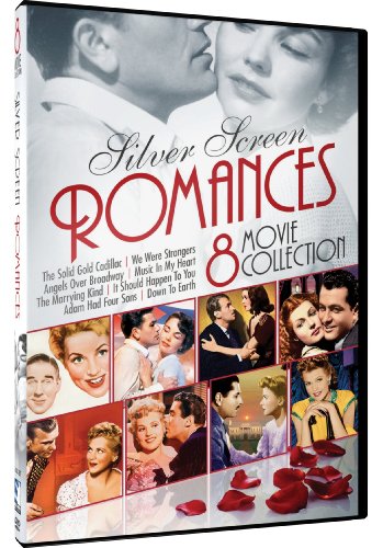 Product Cover Silver Screen Romances (The Solid Gold Cadillac / We Were Strangers / Angels Over Broadway / Music in My Heart / The Marrying Kind / It Should Happen to You / Adam Had Four Sons / Down to Earth)