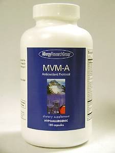 Product Cover Allergy Research Group MVM-A Antioxidant Protocol 180 vegetarian capsules