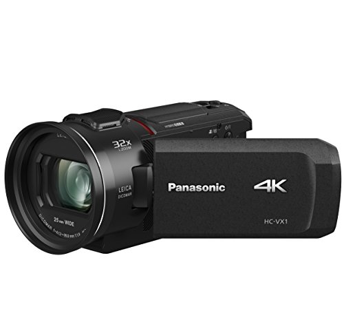 Product Cover Panasonic PANASONIC HC-VX1 4K Camcorder, 24X LEICA DICOMAR Lens, 1/2.5