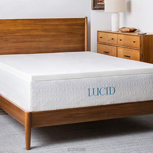 Product Cover LUCID 2 Inch Traditional Foam Mattress Topper - Twin XL
