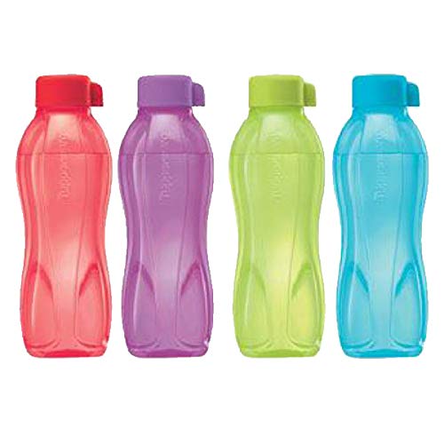 Product Cover Tupperware Aquaslim Water Bottle Set, 500ml, Set of 4 (B.5L) Colors May Vary