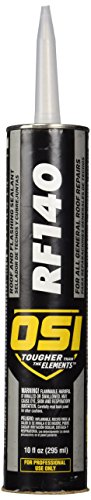 Product Cover Loctite 827579 Black RF-140 Roof and Flashing Sealant Tube, 10 oz