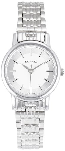 Product Cover Sonata Analog White Dial Women's Watch - 8976SM01J