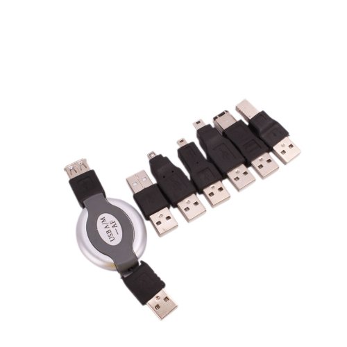 Product Cover 6in1 USB Adapter Travel Kit Cable to Firewire IEEE 1394
