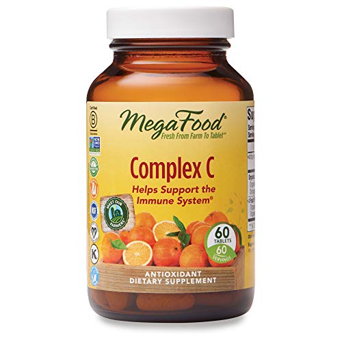 Product Cover MegaFood, Complex C, Supports a Healthy Immune System, Antioxidant Vitamin C Supplement, Gluten Free, Vegan, 60 Tablets (60 Servings) (FFP)