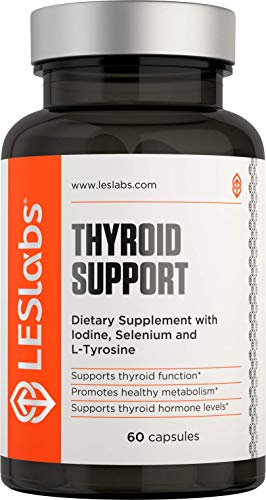 Product Cover LES Labs Thyroid Support, Natural Supplement for Thyroid Health, Metabolism & Thyroid Hormone Levels, 60 Capsules