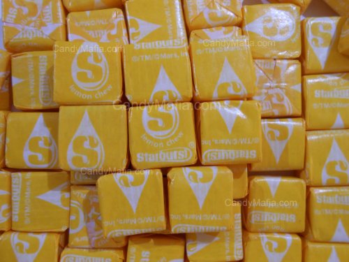Product Cover Lemon Starburst Chewy Yellow Starburst Candy 2lbs by CandyMafia