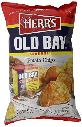 Product Cover Herr's Old Bay Potato Chips, 9 Ounce