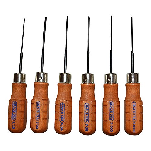 Product Cover Grace USA - Micro Screwdriver Set - MS6 - Gunsmithing - Screwdrivers - 6 piece - Gunsmith Tools & Accessories