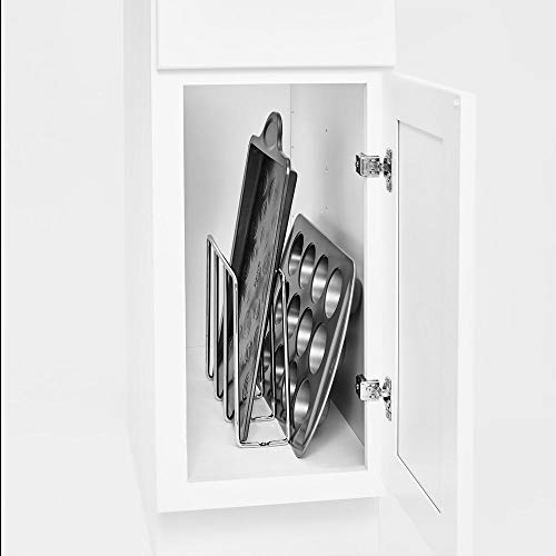 Product Cover Rev-A-Shelf U-Shaped Tray Divider/Organizer for Wall or Base Cabinets, Chrome
