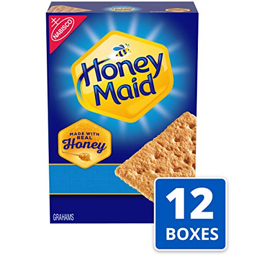 Product Cover Honey Maid Graham Crackers, 14.4 Oz (Pack Of 12) | Great for s'mores & Camping