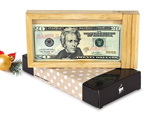 Product Cover MONKEY POD GAMES Magic Money Puzzle Gift Box - A Fun Way to Give a Money Gift