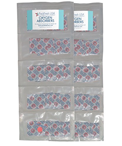 Product Cover PackFreshUSA 100cc Oxygen Absorber Compartment Packs (50, in 10 Compartments) LTFS Guide