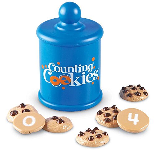 Product Cover Learning Resources Smart Counting Cookies, Counting, Sorting, 13 Piece Set, Ages 2+
