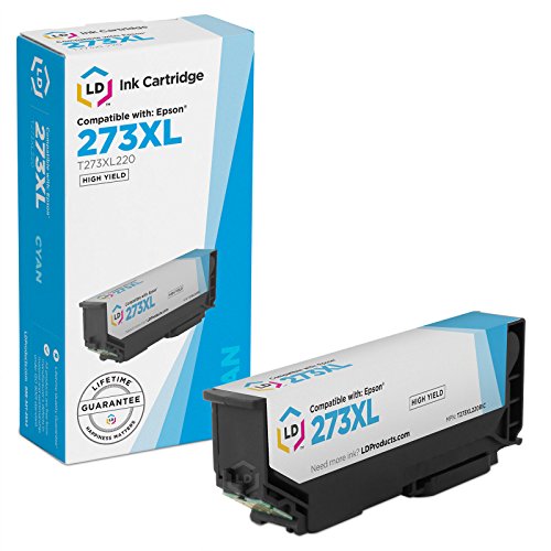 Product Cover LD Products Remanufactured Ink Cartridge Replacement for Epson T273XL220 ( Cyan )