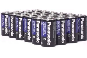 Product Cover 24 Pack Wholesale Lot Panasonic Super Heavy Duty C Batteries
