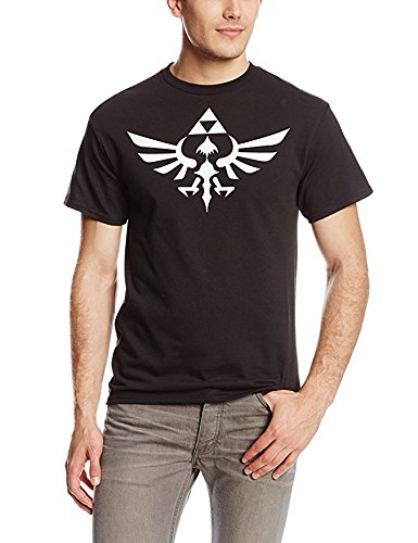 Product Cover The Legend of Zelda Triumphant Triforce Shirt - Black (Medium)
