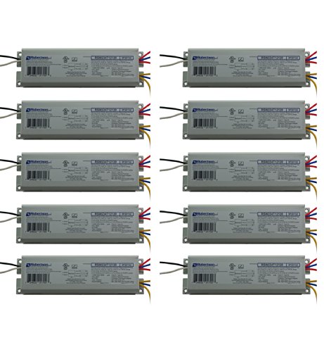 Product Cover Robertson 2P20132 Quik-Pak of 10 Fluorescent eBallasts for 2 F40T12 Linear Lamps, Preheat Rapid Start, 120Vac, 50-60Hz, Normal Ballast Factor, NPF, Model RSW234T12120 /A (Crosses to RSW240T12120 /B)