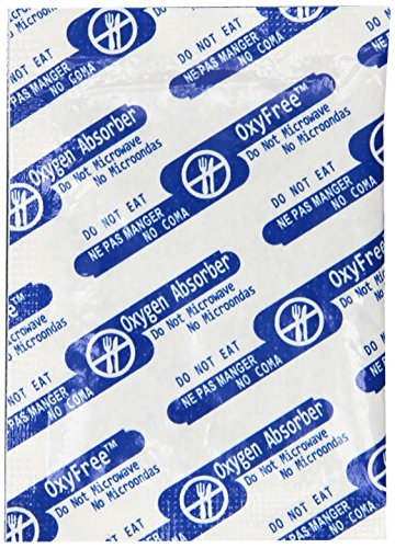 Product Cover 60-300cc Oxygen Absorbers (3 Packs of 20ea.) for Vacuum Seal or Mylar Bag Food Storage