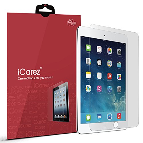 Product Cover iCarez HD Anti Glare Screen Protector Anti Fingerprint, Anti-Scratch, Anti-Dust & Bubble Free For iPad Mini 1, 2 - Retail Packaging (Pack of 2)