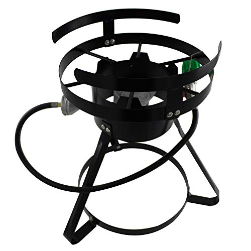 Product Cover Chard BSR13, Portable Burner with Stand and Regulator, Black, 50,000 BTU