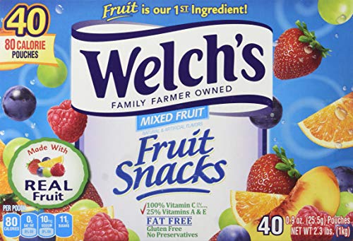 Product Cover Welch's Mixed Fruit Snacks, 40 Count (Pack of 1)