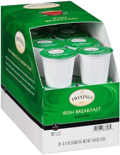 Product Cover Twinings Irish Breakfast Tea K-Cups, 48 Count