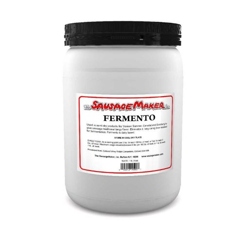 Product Cover The Sausage Maker - Fermento (Cultured Whey Protein and Skim Milk) for Curing Meat, One Pound Eight Ounces