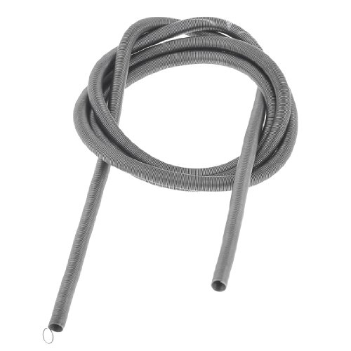 Product Cover uxcell 100cm Long Metal Gray Tension Spring