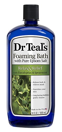 Product Cover Dr. Teal's Foaming Bath, Eucalyptus Spearmint, 34 Fl Oz (Pack of 2)