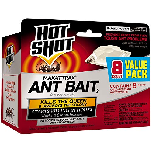 Product Cover Hot Shot HG-2048 MaxAttrax Ant Bait, Child-Resitant Bait Station, 8-Count
