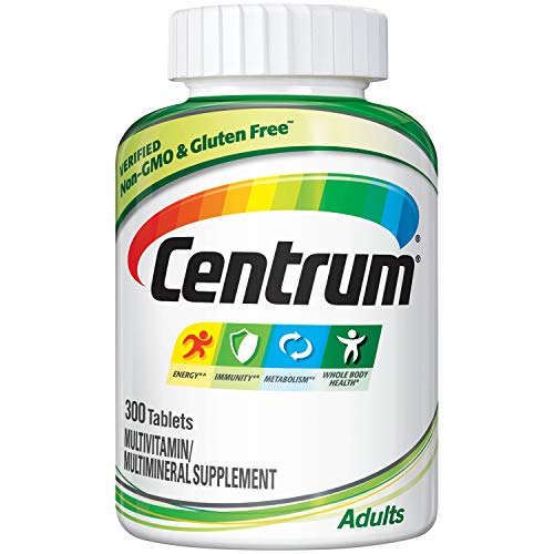 Product Cover Centrum Adult (300 Count) Complete Multivitamin / Multimineral Supplement Tablet, Vitamin D3, B Vitamins, Iron, Antioxidants