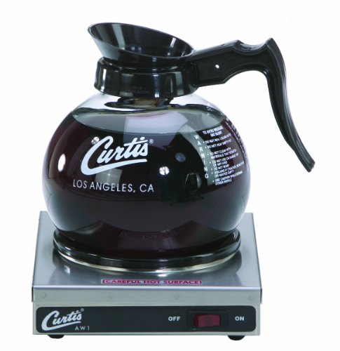 Product Cover Wilbur Curtis Decanter Warmer 1 Station Warmer - Hot Plate to Keep Coffee Hot and Delicious  - AW-1-10 (Each)