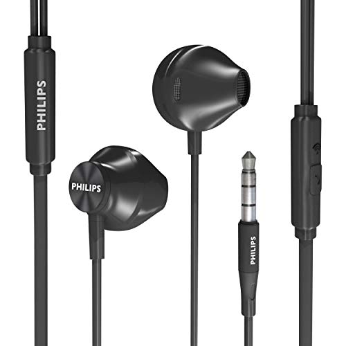 Product Cover PHILIPS Wired Earbuds Earphones with Microphone, in Ear Headphones, Bass Clear Sound, Ergonomic Comfort-Fit