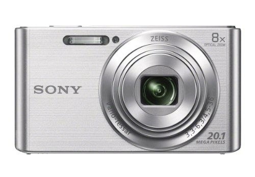 Product Cover Sony DSCW830 20.1 MP Digital Camera with 2.7-Inch LCD (Silver)