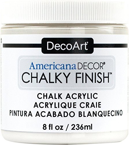 Product Cover Americana Décor Acrylic Chalky Finish Paint: Everlasting White, 8 oz