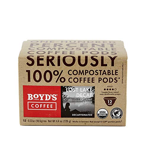 Product Cover Boyd's Coffee Single Cup, Lost Lake Decaf, 12 Count