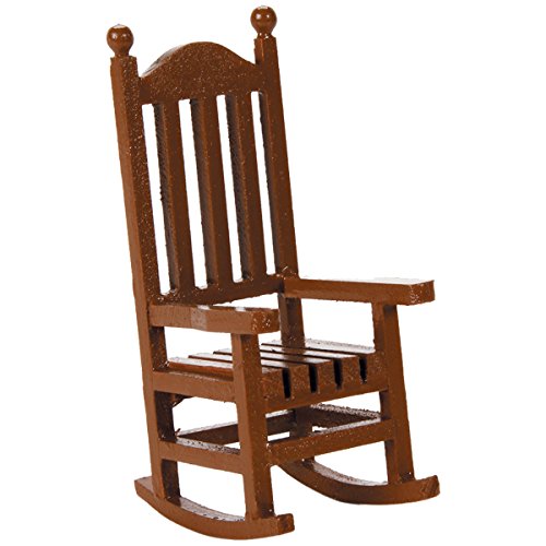 Product Cover Darice 9190-562  Timeless Miniatures, Wood Rocking Chair