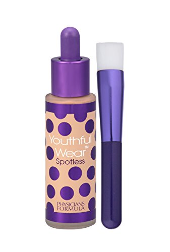 Product Cover Physicians Formula Youthful Wear Cosmeceutical Youth-Boosting Spotless Foundation SPF 15, Medium, 1 Ounce