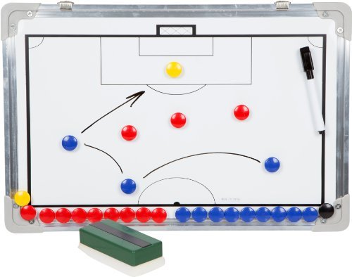 Product Cover Trademark Innovations Sport Magnet Board with Marker Pieces - Perfect to Coach Soccer, Basketball, Hockey, and More