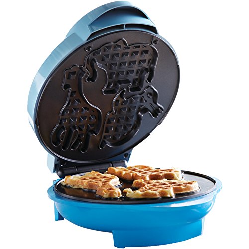 Product Cover Brentwood TS-253 Animal Shape Waffle Maker Machine, Non-Stick, Blue