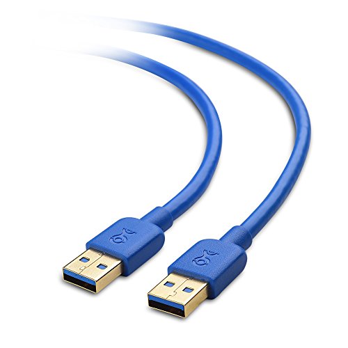 Product Cover Cable Matters USB 3.0 Cable (USB to USB Cable Male to Male) in Blue 10 Feet